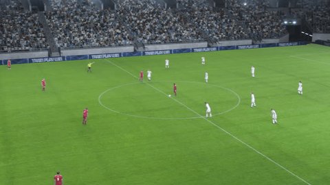 海星体育直播的足球比赛精彩进攻画面